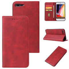 Calf Texture Magnetic Horizontal Flip Leather Case with Holder & Card Slots & Wallet, For iPhone XS Max, For iPhone SE 2022 / SE 2020 / 8 / 7, For iPhone 8 Plus / 7 Plus