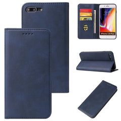 Calf Texture Magnetic Horizontal Flip Leather Case with Holder & Card Slots & Wallet, For iPhone XS Max, For iPhone SE 2022 / SE 2020 / 8 / 7, For iPhone 8 Plus / 7 Plus