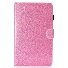 Glänzendes Glitzerpuder Horizontal Flip Lederetui mit Halter &amp; Kartensteckplatz &amp; Schlaf-/Weckfunktion, Für iPad mini 2024 / mini 6