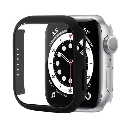 Shockproof PC Protective Case with Tempered Glass Film, For Apple Watch Series 9 / 8 / 7 41mm