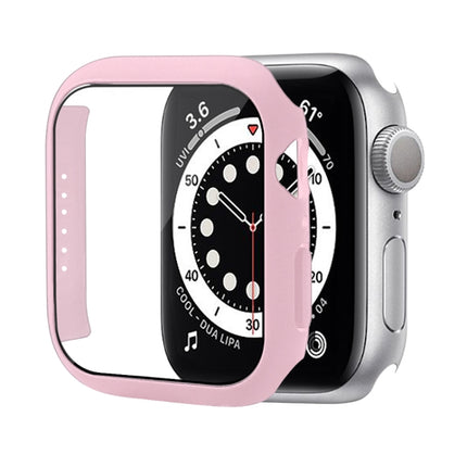 Shockproof PC Protective Case with Tempered Glass Film, For Apple Watch Series 9 / 8 / 7 41mm