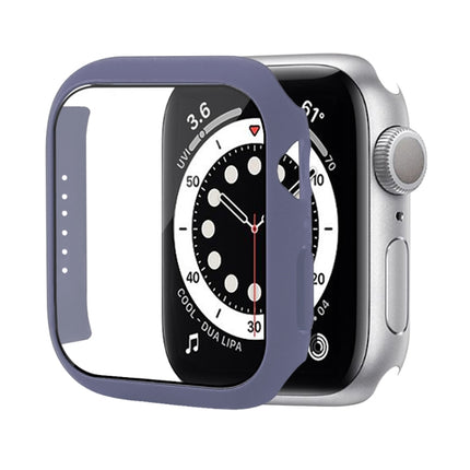 Shockproof PC Protective Case with Tempered Glass Film, For Apple Watch Series 9 / 8 / 7 41mm