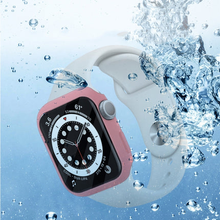 Shockproof PC Protective Case with Tempered Glass Film, For Apple Watch Series 9 / 8 / 7 41mm