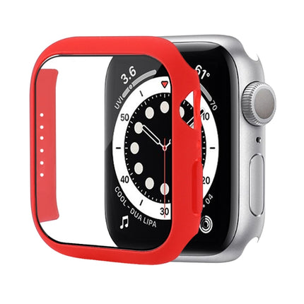 Shockproof PC Protective Case with Tempered Glass Film, For Apple Watch Series 9 / 8 / 7 45mm