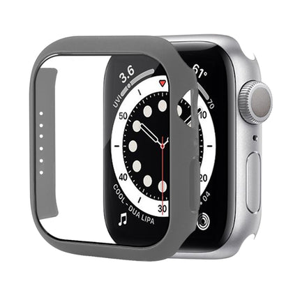 Shockproof PC Protective Case with Tempered Glass Film, For Apple Watch Series 9 / 8 / 7 45mm