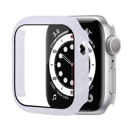 Shockproof PC Protective Case with Tempered Glass Film, For Apple Watch Series 9 / 8 / 7 45mm