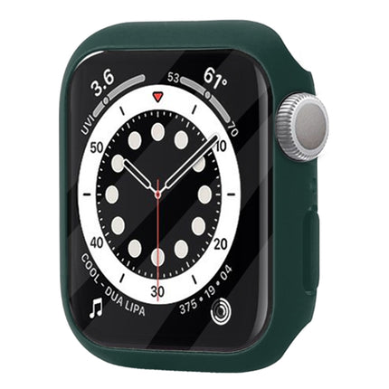 Shockproof PC Protective Case with Tempered Glass Film, For Apple Watch Series 9 / 8 / 7 45mm