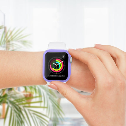 Shockproof PC Protective Case with Tempered Glass Film, For Apple Watch Series 9 / 8 / 7 45mm