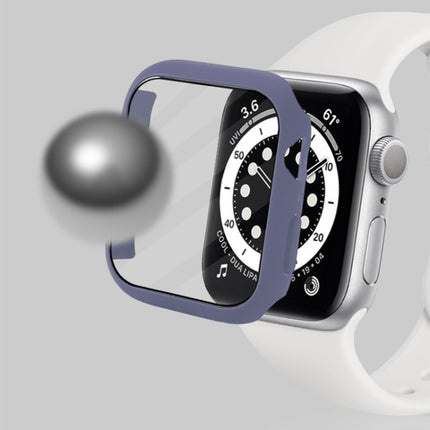 Shockproof PC Protective Case with Tempered Glass Film, For Apple Watch Series 9 / 8 / 7 45mm