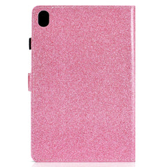 Varnish Glitter Powder Horizontal Flip Leather Case with Holder & Card Slot, For Huawei MediaPad M6 8.4, For Huawei MediaPad M6 10.8, For Huawei MediaPad T3 7.0, For Huawei MediaPad T3 10.0, For Huawei MediaPad T5