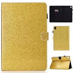 Estuche de cuero con tapa horizontal con soporte y ranura para tarjetas y barniz brillante para Huawei MediaPad M6 8.4, Huawei MediaPad M6 10.8, Huawei MediaPad T3 7.0, Huawei MediaPad T3 10.0 y Huawei MediaPad T5