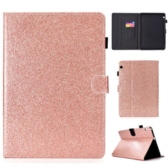 Varnish Glitter Powder Horizontal Flip Leather Case with Holder & Card Slot, For Huawei MediaPad M6 8.4, For Huawei MediaPad M6 10.8, For Huawei MediaPad T3 7.0, For Huawei MediaPad T3 10.0, For Huawei MediaPad T5