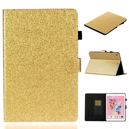 Varnish Glitter Powder Horizontal Flip Leather Case with Holder & Card Slot, For Huawei MediaPad T5, For iPad 10.2 / 10.5, For iPad 2 / 3 / 4, For iPad Air / Air 2 / iPad 9.7
