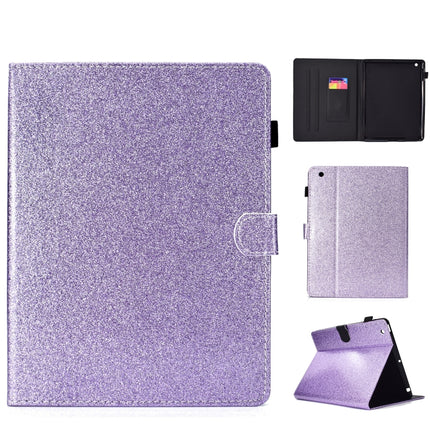 Varnish Glitter Powder Horizontal Flip Leather Case with Holder & Card Slot, For Huawei MediaPad T5, For iPad 10.2 / 10.5, For iPad 2 / 3 / 4, For iPad Air / Air 2 / iPad 9.7