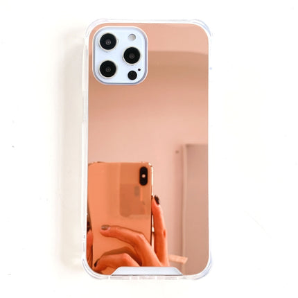 TPU + Acrylic Four Drop Luxury Plating Mirror Phone Case Cover