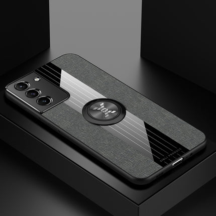 XINLI Stitching Cloth Textue Shockproof TPU Protective Case with Ring Holder, For Samsung Galaxy S21 Ultra 5G, For Samsung Galaxy S21+ 5G