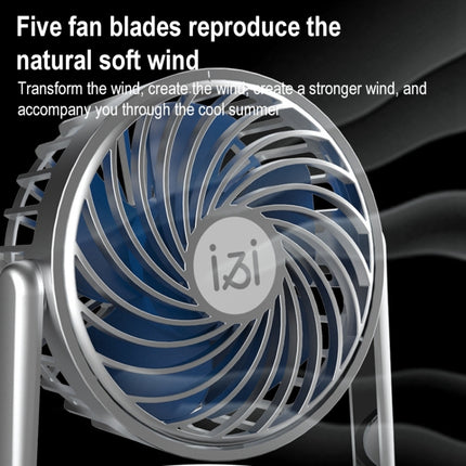 SOAIY K8 Wireless Bluetooth Dual Alarm Clock Speaker with Small Fan