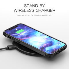 MG Series Carbon Fiber TPU + Clear PC Four-corner Airbag Shockproof Case, For iPhone 12 Pro Max, For iPhone 11, For iPhone 12 / 12 Pro, For iPhone 11 Pro, For iPhone 11 Pro Max