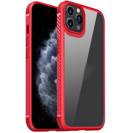 Funda a prueba de golpes con airbag en las cuatro esquinas de TPU y PC transparente de fibra de carbono de la serie MG, para iPhone 12/12 Pro, para iPhone 12 Pro Max, para iPhone 11, para iPhone 11 Pro, para iPhone 11 Pro Max