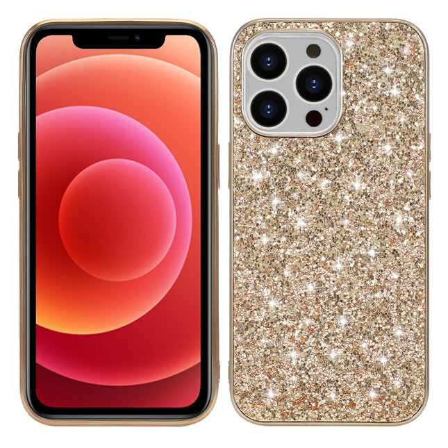 Funda protectora de TPU a prueba de golpes con purpurina en polvo para iPhone 13, iPhone 13 Mini, iPhone 13 Pro, iPhone 13 Pro Max