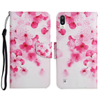 For Samsung Galaxy A01 / Red Flower