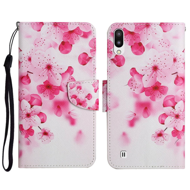 Painted Pattern Horizontal Flip Leather Case with Holder & Card Slot & Wallet, For Samsung Galaxy A01