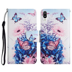 For Samsung Galaxy A01 / Purple Butterfly