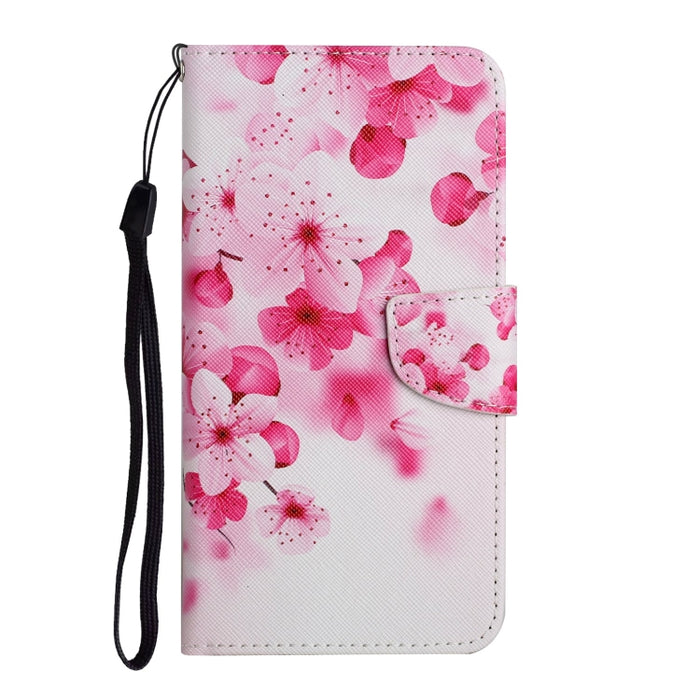 Painted Pattern Horizontal Flip Leather Case with Holder & Card Slot & Wallet, For Samsung Galaxy A02