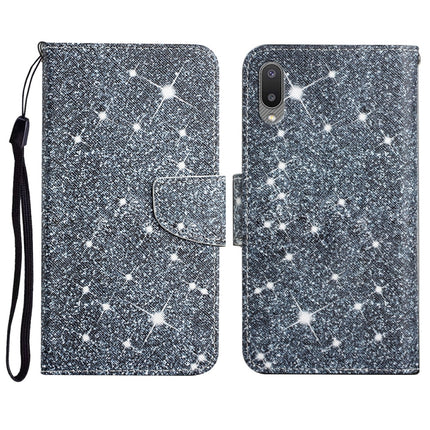 Painted Pattern Horizontal Flip Leather Case with Holder & Card Slot & Wallet, For Samsung Galaxy A02
