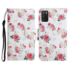 For Samsung Galaxy A02s US Edition / Red Peony Flower