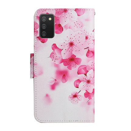 Painted Pattern Horizontal Flip Leather Case with Holder & Card Slot & Wallet, For Samsung Galaxy A03s 164mm