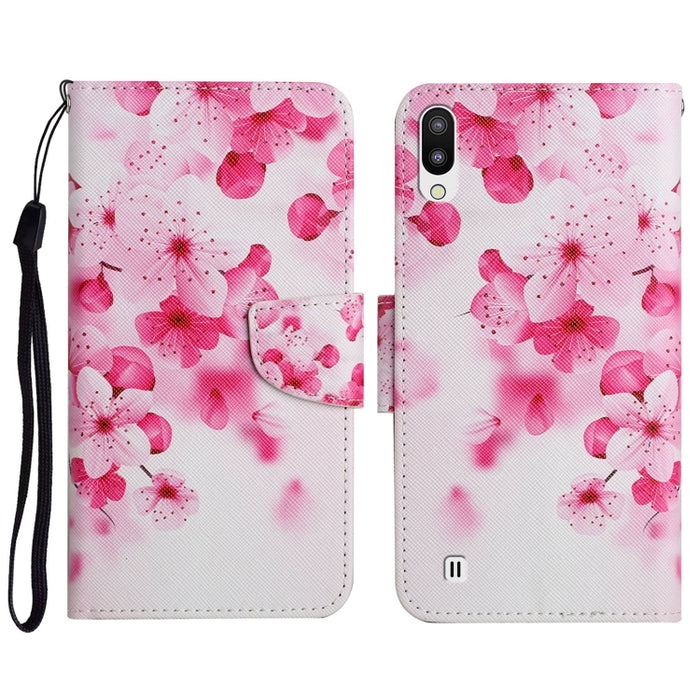 Painted Pattern Horizontal Flip Leather Case with Holder & Card Slot & Wallet, For Samsung Galaxy A10 / M10
