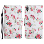 For Samsung Galaxy A10 / M10 / Red Peony Flower