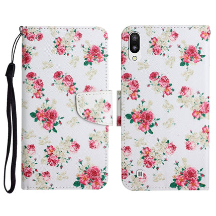 Painted Pattern Horizontal Flip Leather Case with Holder & Card Slot & Wallet, For Samsung Galaxy A10 / M10