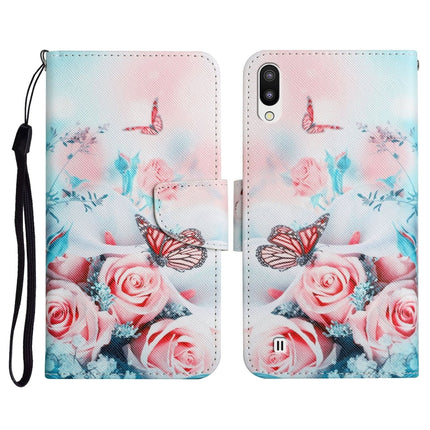 Painted Pattern Horizontal Flip Leather Case with Holder & Card Slot & Wallet, For Samsung Galaxy A10 / M10