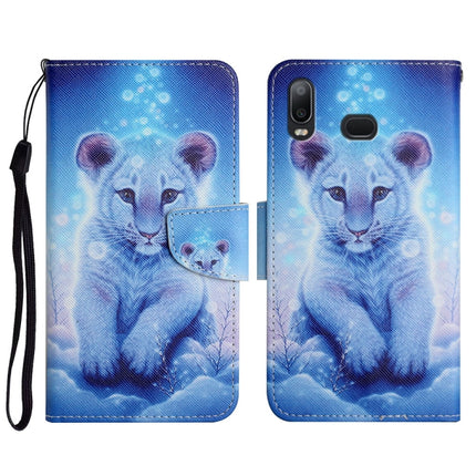 Painted Pattern Horizontal Flip Leather Case with Holder & Card Slot & Wallet, For Samsung Galaxy A10s
