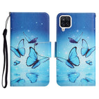For Samsung Galaxy A12 / Flying Butterfly