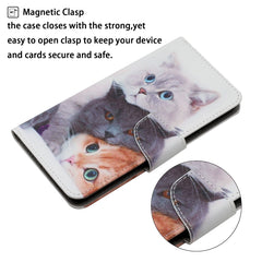 Painted Pattern Horizontal Flip Leather Case with Holder & Card Slot & Wallet, For iPhone 13 Pro Max