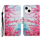 For iPhone 13 / Red Cherry Blossoms