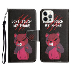 Painted Pattern Horizontal Flip Leather Case with Holder & Card Slot & Wallet, For iPhone 12 Pro Max