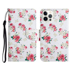 Para iPhone 12 / 12 Pro / Flor de peonía roja