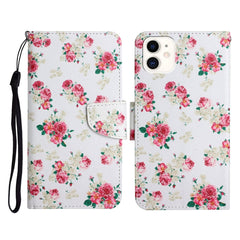 Painted Pattern Horizontal Flip Leather Case with Holder & Card Slot & Wallet, For iPhone 12 mini