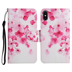 Painted Pattern Horizontal Flip Leather Case with Holder & Card Slot & Wallet, For iPhone XS Max