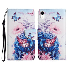 Painted Pattern Horizontal Flip Leather Case with Holder & Card Slot & Wallet, For iPhone XR