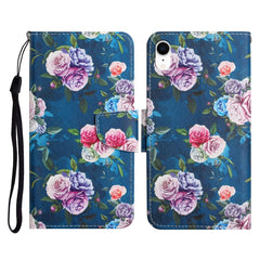 Painted Pattern Horizontal Flip Leather Case with Holder & Card Slot & Wallet, For iPhone XR