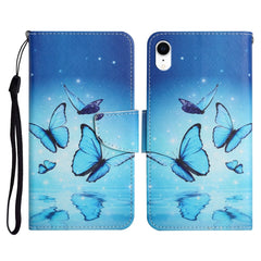 Painted Pattern Horizontal Flip Leather Case with Holder & Card Slot & Wallet, For iPhone XR