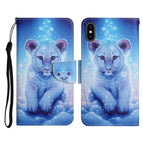 Para iPhone X/XS / Pequeño leopardo