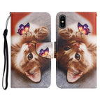 Para iPhone X/XS / Gato mariposa