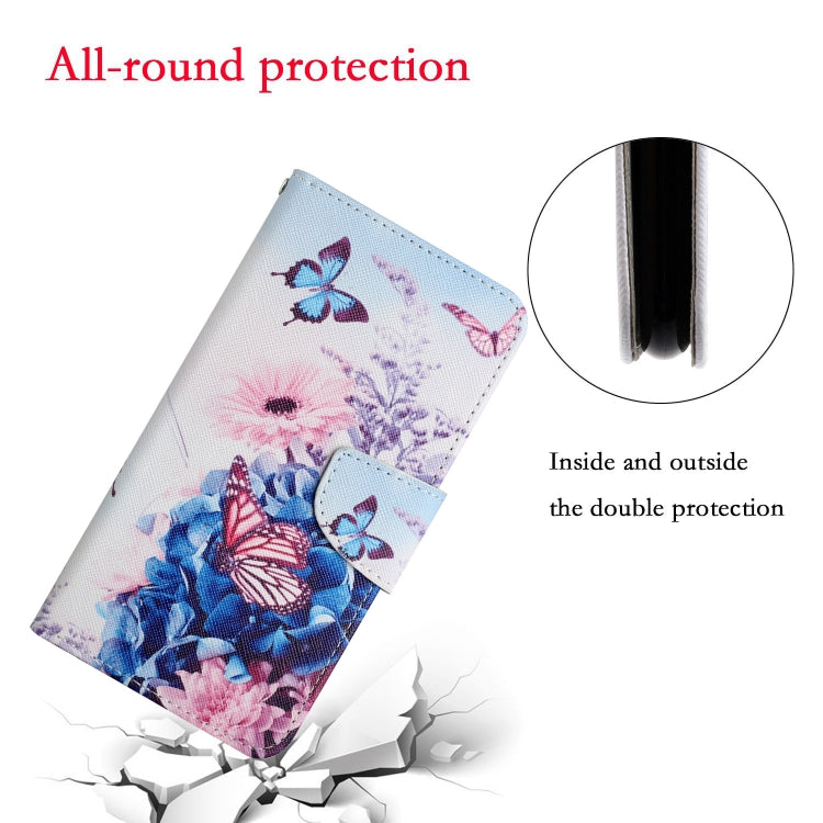 Painted Pattern Horizontal Flip Leather Case with Holder & Card Slot & Wallet, For iPhone SE 2022 / SE 2020 / 8 / 7