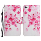 For iPhone SE 2022 / SE 2020 / 8 / 7 / Red Flower